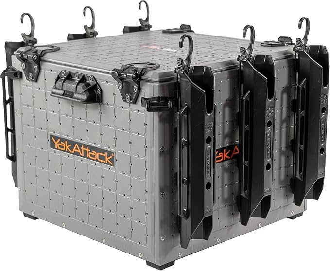 YakAttack BlackPak Pro 16" x 16" Kayak Fishing Crate - Image 2