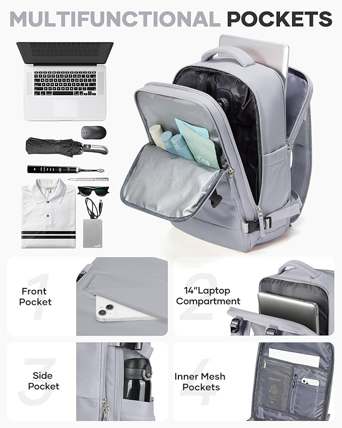 coofay Vacuum Backpack Travel - Image 6