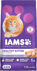 IAMS Proactive Health Kitten Dry Cat Food, Healthy Kitten Food Dry Recipe by IAMS