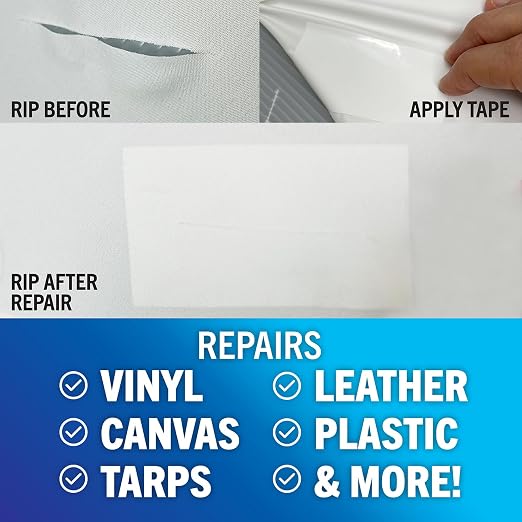 Better Boat Repair Tape for Fabric and Vinyl 30ft x 3in, Heavy Duty - Image 2