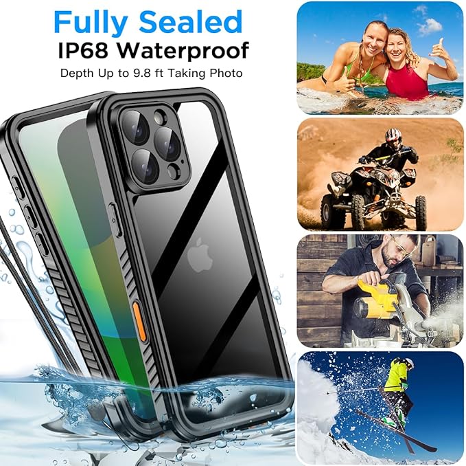 AICase for iPhone 16 Pro Case Waterproof - Image 7