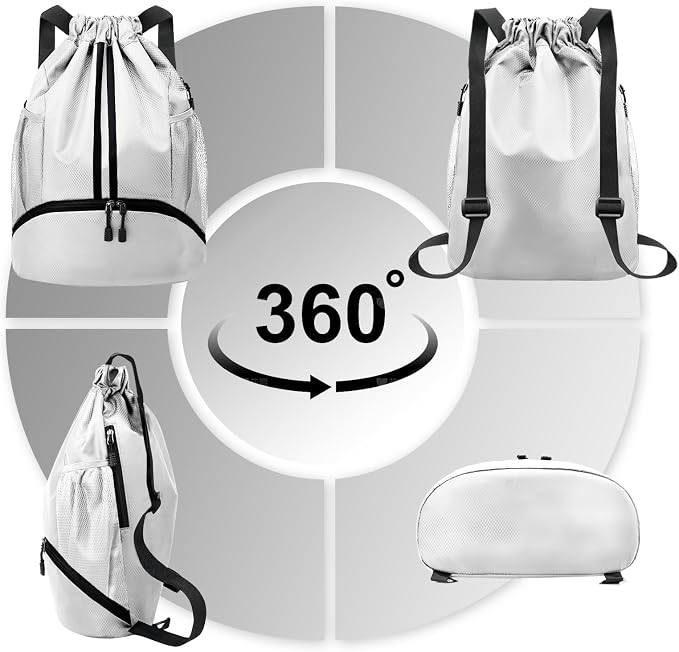 Hoedia Sports Drawstring Backpack - Image 8