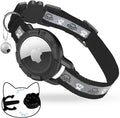 Breakaway AirTag Cat Collar, Reflective Cat Tracker Collar by ODOKELE