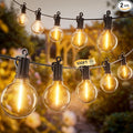 Outdoor String Patio Lights 100FT 50 LED String Lights Waterproof Connectable by SmartDawn