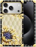 for iPhone 17 Pro Max Case Luxury Golden Decoration by Unknown