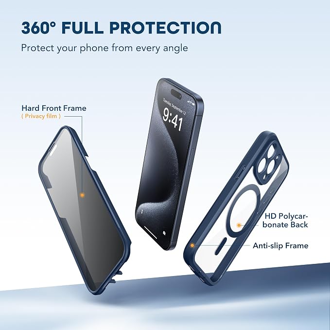 TIESZEN for iPhone 15 Pro Case, Compatible - Image 5