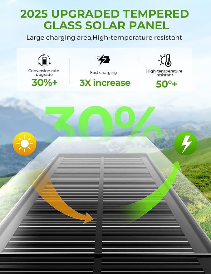 COXSENI Solar Pathway Lights Outdoor 6 Pack, 3 Color in 1 Bright Landscape - Image 2