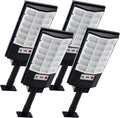 Solar Street Lights Outdoor, 2500LM Solar Security Lights by Unknown