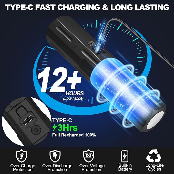 Banral Rechargeable Flashlights High Lumens - Image 5