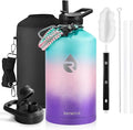 RAYMYLO One Gallon Water Bottle Insulated, Triple Walled Vacuum Stainless Steel by RAYMYLO