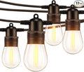 Ollny Outdoor String Lights, 50 FT Waterproof Connectable Patio Lights by Ollny