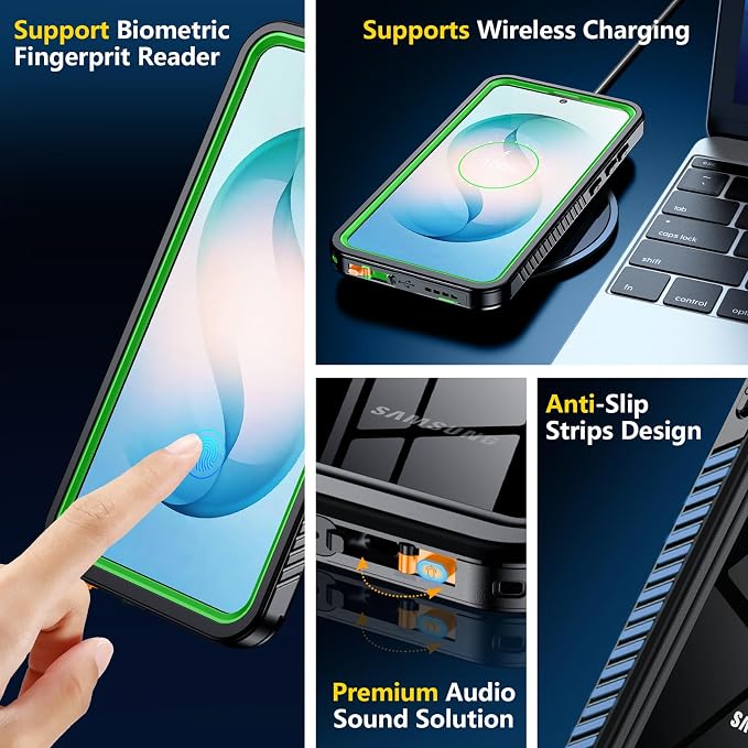 SPIDERCASE for Samsung Galaxy S26 Plus Case, Built-in Lens & Screen Protector - Image 5