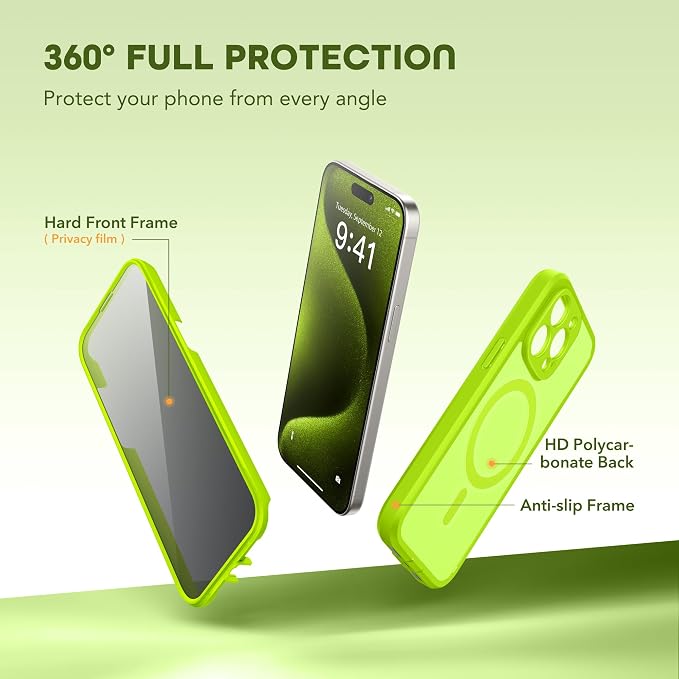 TIESZEN for iPhone 15 Pro Max Case, Compatible - Image 3