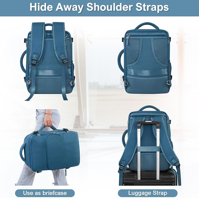 Sinaliy Travel Backpack, Carry on Flight Approved Backpack - Image 6