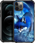 for iPhone 11 Pro Case, Snowy Mountain Fox Lake Pattern Graphic Design Girl Boy by FKBRCL4U