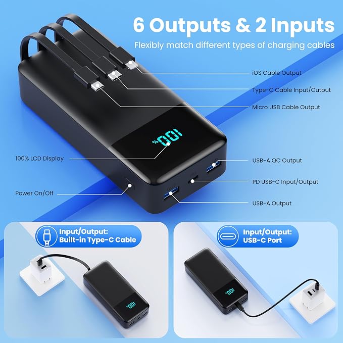 Portable Charger 60800mAh Power Bank - Image 5