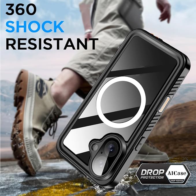 AICase for iPhone 17 Case Waterproof Clear - Image 8