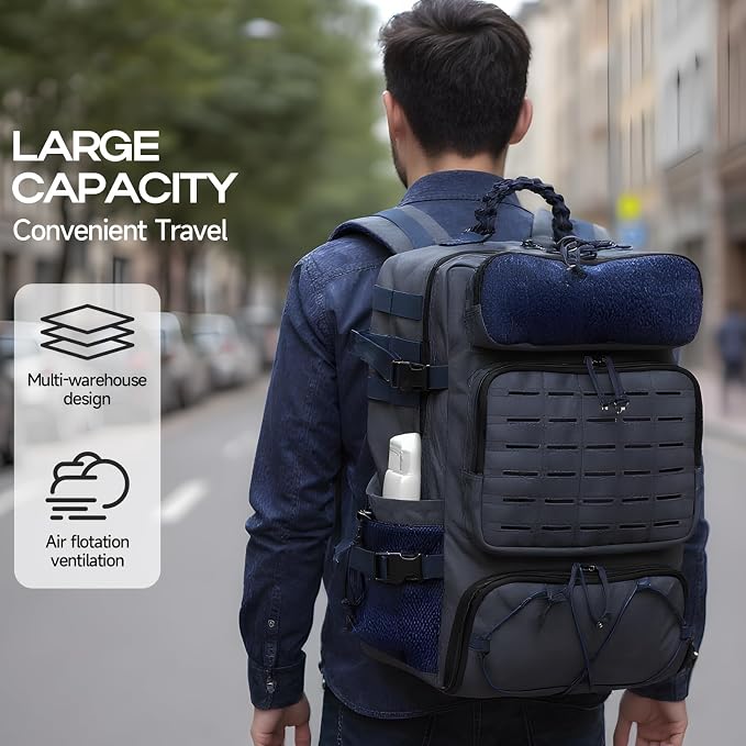 Tactical Backpack for Men, Military Backpack - Image 7