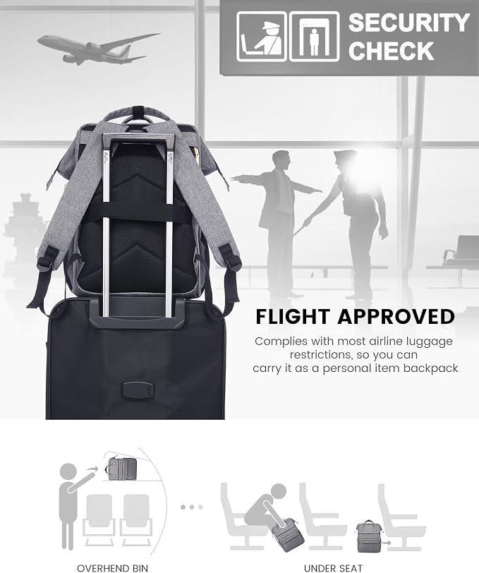 LOVEVOOK 17.3 Inch Laptop Backpack, Large Travel Backpack - Image 6