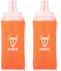 UTOBEST 2 Pack Soft Flask Running Water Bottle Collapsible Water Bottle by UTOBEST