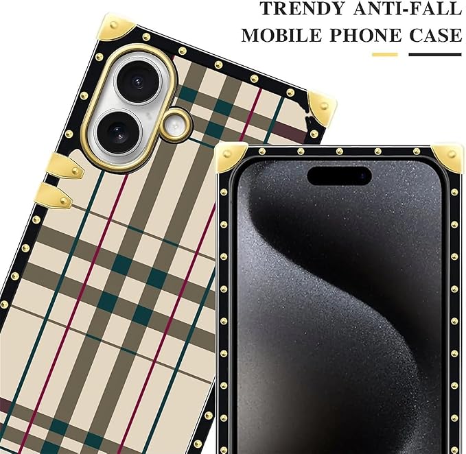 for iPhone 17 Case Luxury Golden Decoration - Image 4