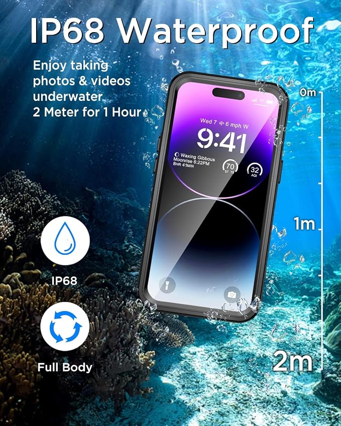Beeasy for iPhone 14 Pro Max Waterproof Case - Image 3