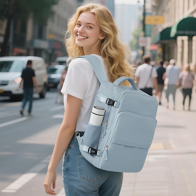 Sinaliy Travel Backpack, Carry on Flight Approved Backpack - Image 2