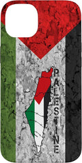 Kufiya PALESTINE Keffiyeh flag, Palestinian Map pattern Case by Unknown