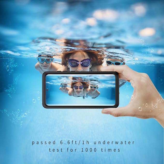 Lanhiem for Samsung Galaxy S20 Ultra Case, IP68 Waterproof Dustproof - Image 4