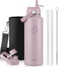BUZIO 40 oz Water Bottle Insulated, Triple Wall Vacuum Stainless Steel Flask by BUZIO