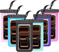 6 Pack 8.5" Waterproof Cell Phone Pouch by Newppon