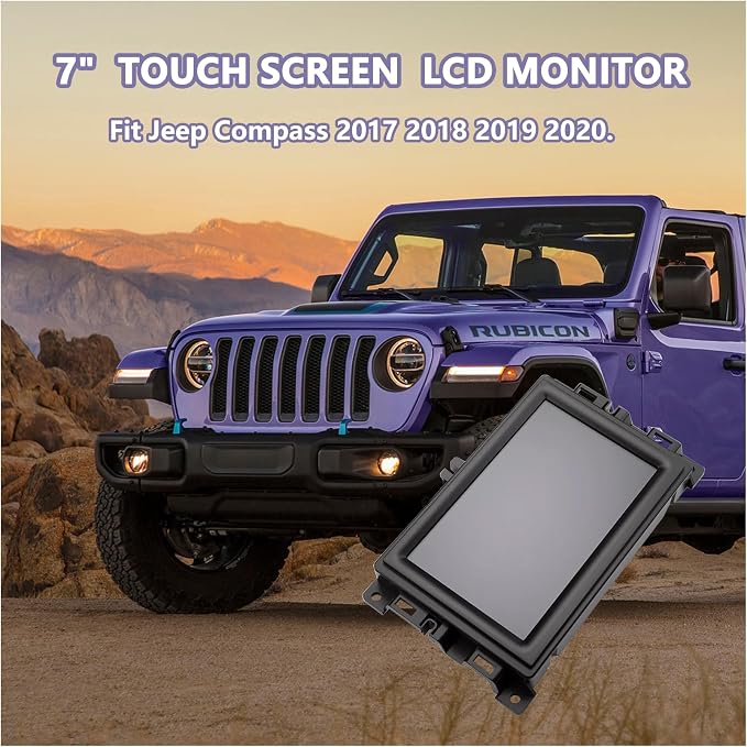 New Replacement 7" Uconnect LCD Display - Image 3