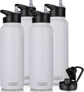 HASLE OUTFITTERS 40oz Stainless Steel Water Bottle, Vacuum Insulated Double by HASLEOUTFITTERS