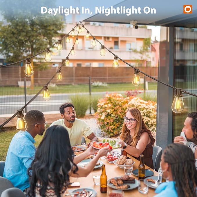addlon 102FT Solar String Lights Outdoor Waterproof - Image 8