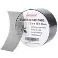 Secopad Black Window Screen Repair Tape, 2 in X 15 FT Screen Repair Kit by Secopad
