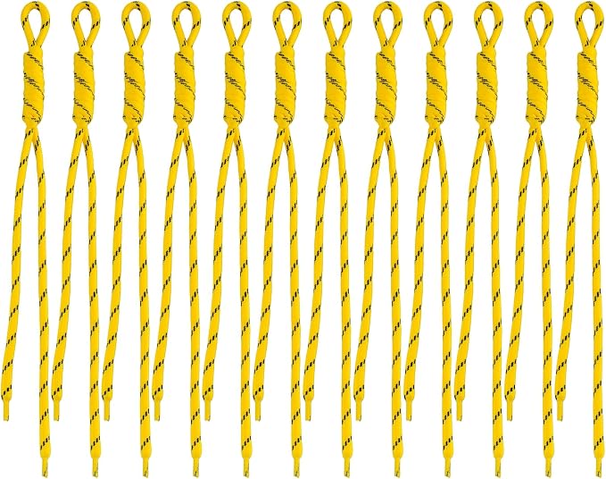 Paracord Keychain Paracord Bag Charm 12pcs Braided Nylon Rope Keychain Cord by Cmidy