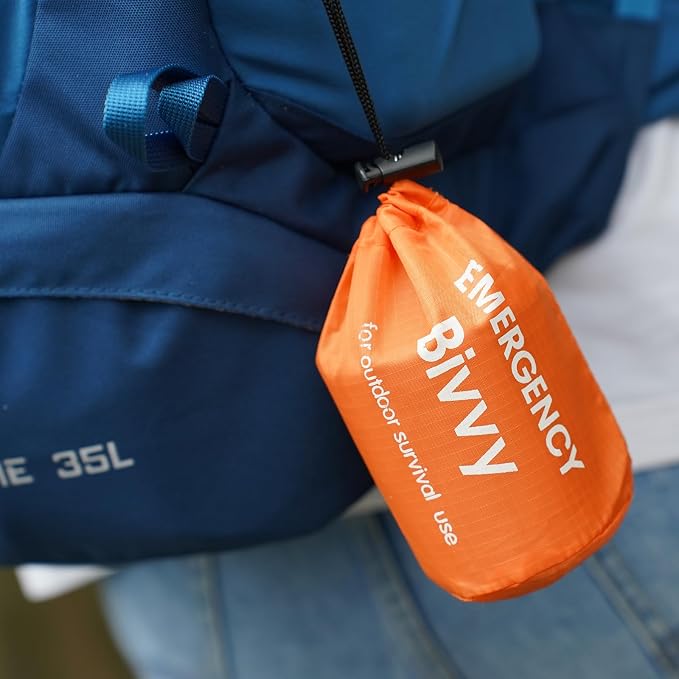 Emergency Sleeping Bag, Bivvy Bag, Survival Sleeping Bag, Camping Bivy Sacks - Image 9