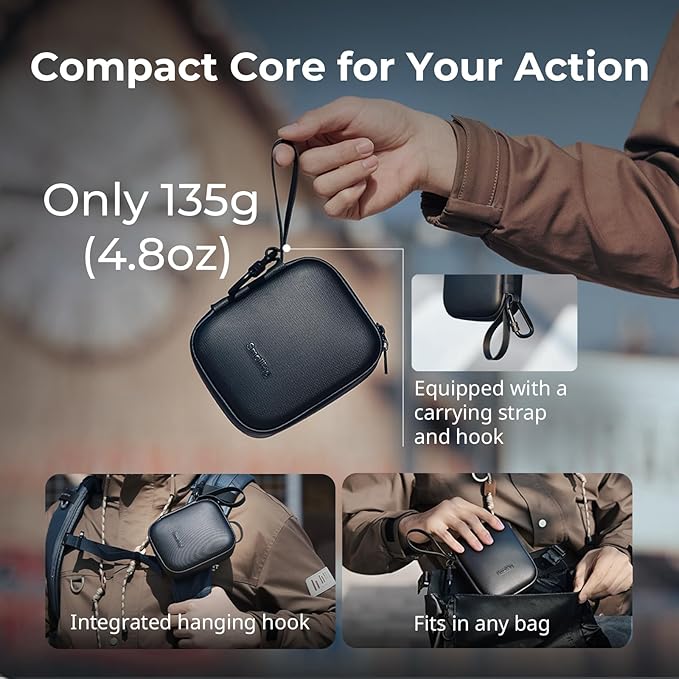 SMALLRIG Action Camera Bag for DJI Osmo Action 6/5 Pro, Camera Case can hold 4 - Image 7