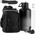 KXIAOCHEN Insulated Water Bottle, Stainless Steel Water Bottle, 2 Lids by KXIAOCHEN