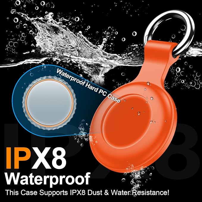 1|2|4Pack for Apple AirTag Holder, for Air Tag 2nd &1st Genaretion, Waterproof - Image 2