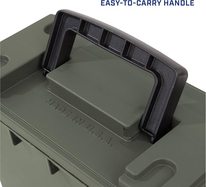 Sheffield 12791 2-Pack Ammo Storage Box, Stackable .30 Cal Field Boxes - Image 7