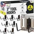 DC Cargo Mall Dual Arm Tool Hook Hanger E Track Accessories 3" Deep by DCCargo