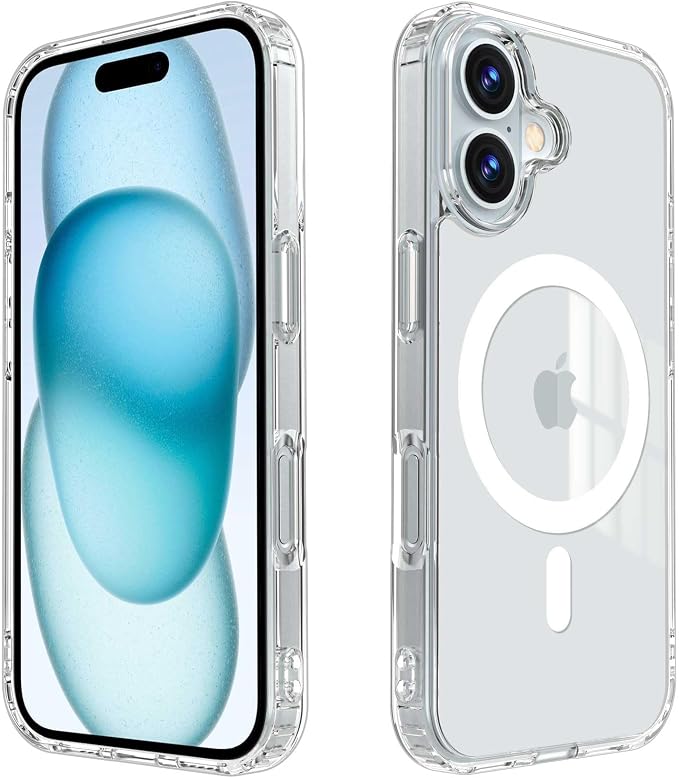 Magnetic Designed for iPhone 16 Case Clear by Unknown