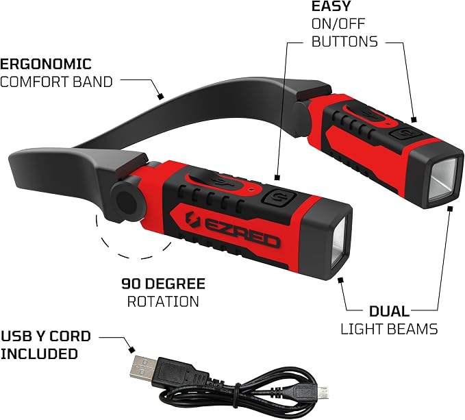 EZRED ANYWEAR Rechargeable Neck Light - Image 6