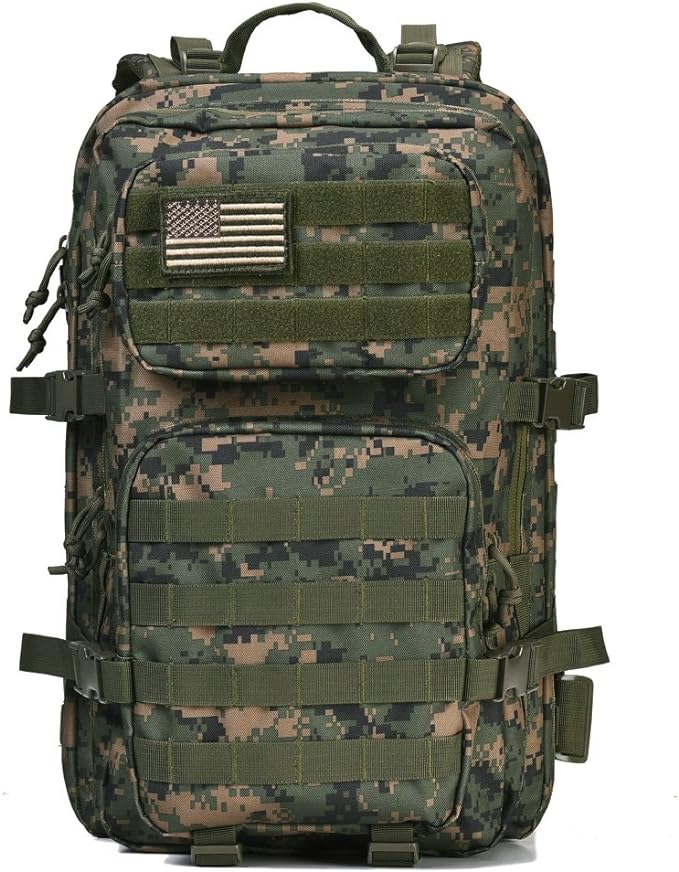 REEBOW GEAR Military Tactical Backpack Large Army 3 Day Assault Pack Molle Bag - Image 3