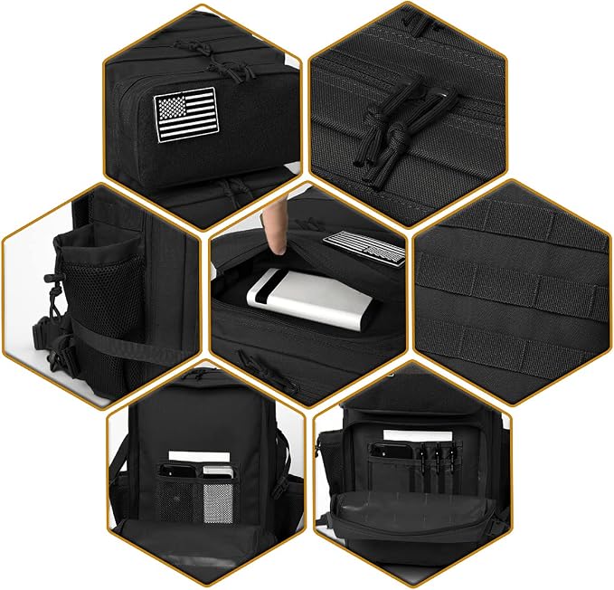 QT&QY 25L/45L Military Tactical Backpack - Image 5