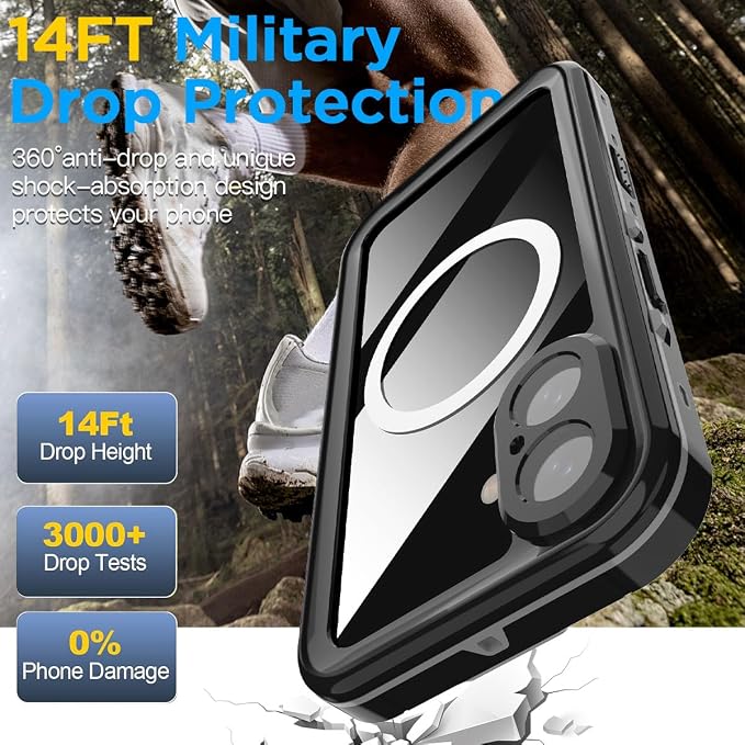 AICase Waterproof Case for iPhone 16 Plus - Image 2