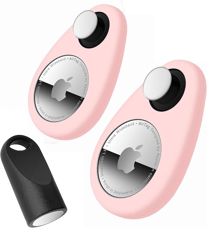for Airtag Holder for Kids Baby Toddler Hidden 2 Pack GPS Tracker Case by HOME