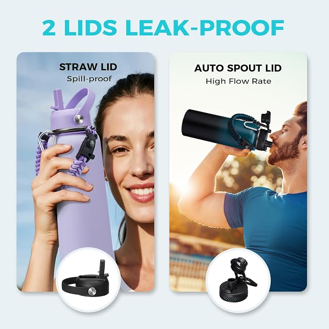 40oz Insulated Water Bottle - Image 7