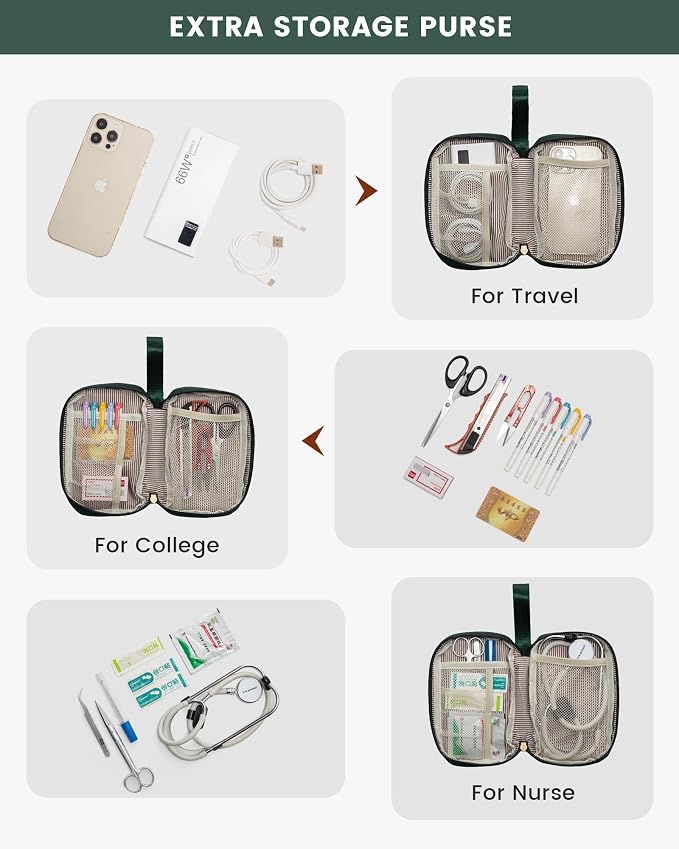 LOVEVOOK Laptop Backpack for Women, 15.6 Inch Work Laptop Bag - Image 7